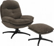 Кресло Everprof Lime Ткань Темно-коричневый