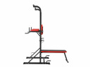 Турник-пресс-брусья со скамьей UNIX Fit POWER TOWER 120P